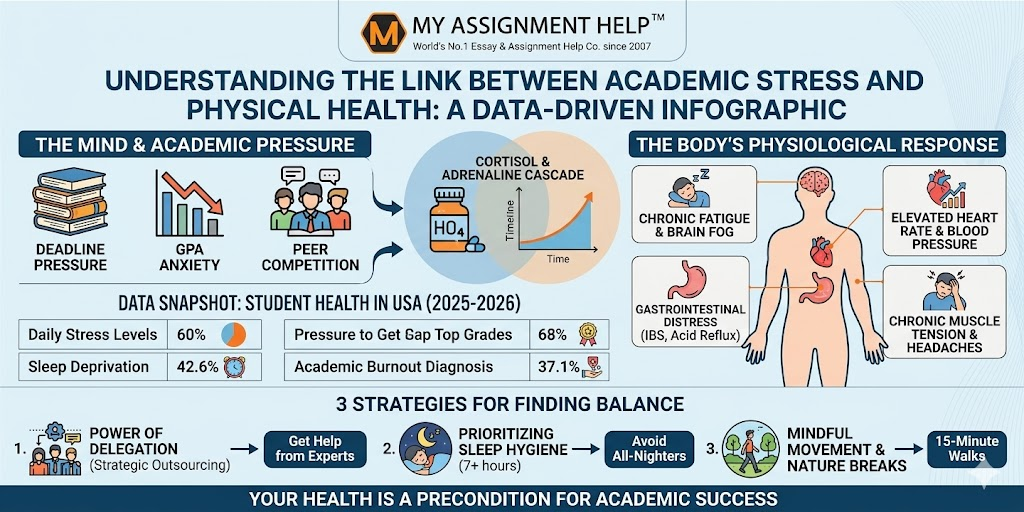 The Link Between Academic Stress and Physical Health: How US Students Can Find Balance
