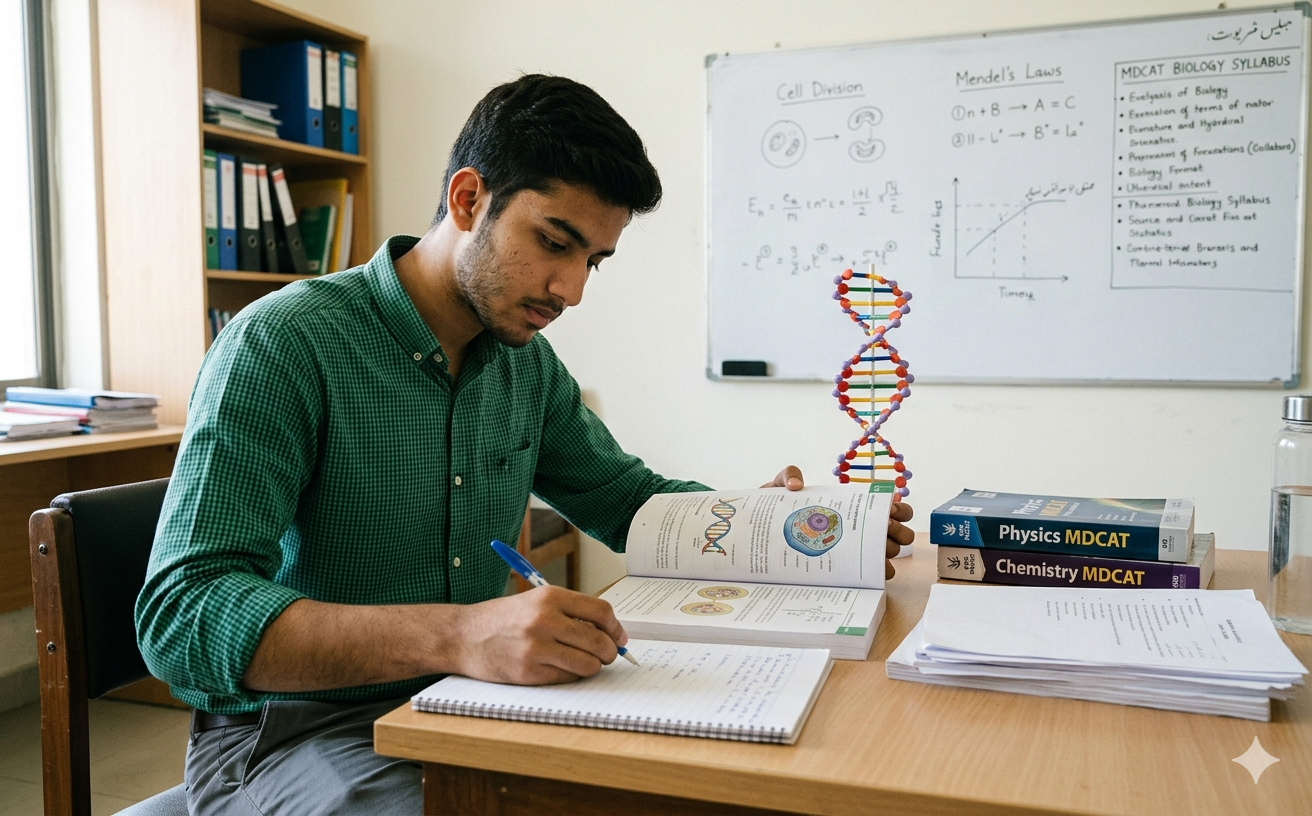 Complete Guide to MDCAT Biology Preparation for Medical Aspirants
